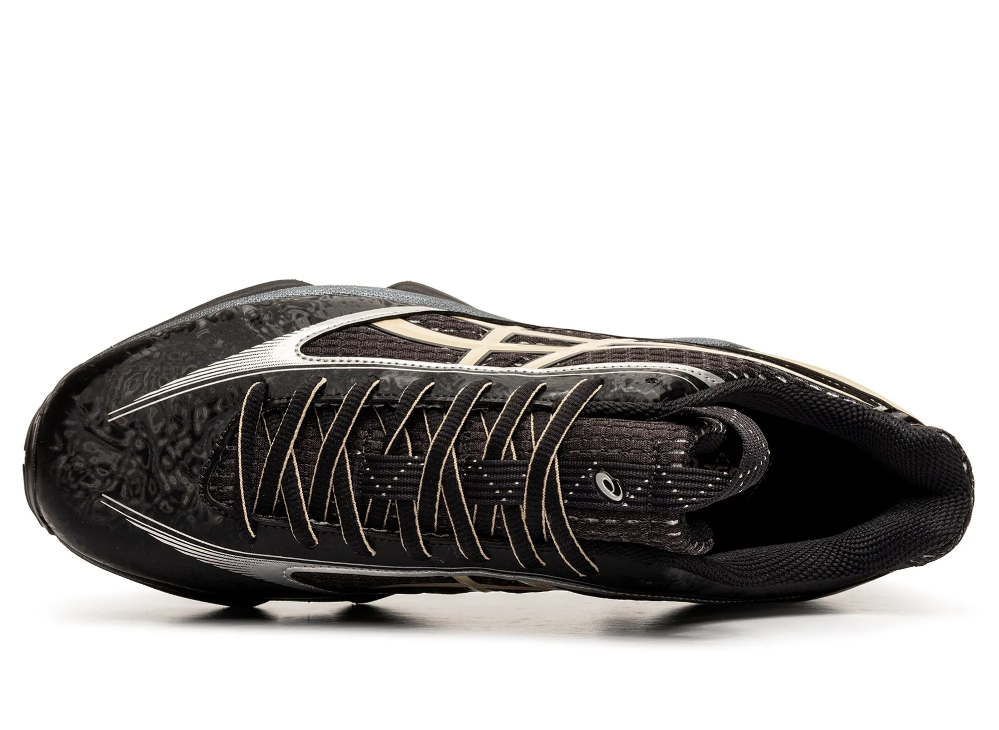 Stability Bridge muddy shoes Asics US6-S Gel-Kinetic Fluent 'Black / Vanilla'