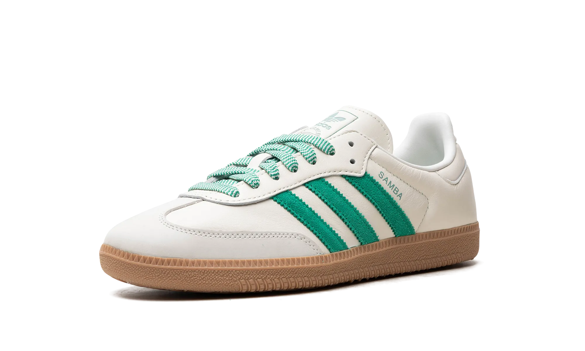 Samba WMNS "Off White Court Green" Simple Edge Daily Errand