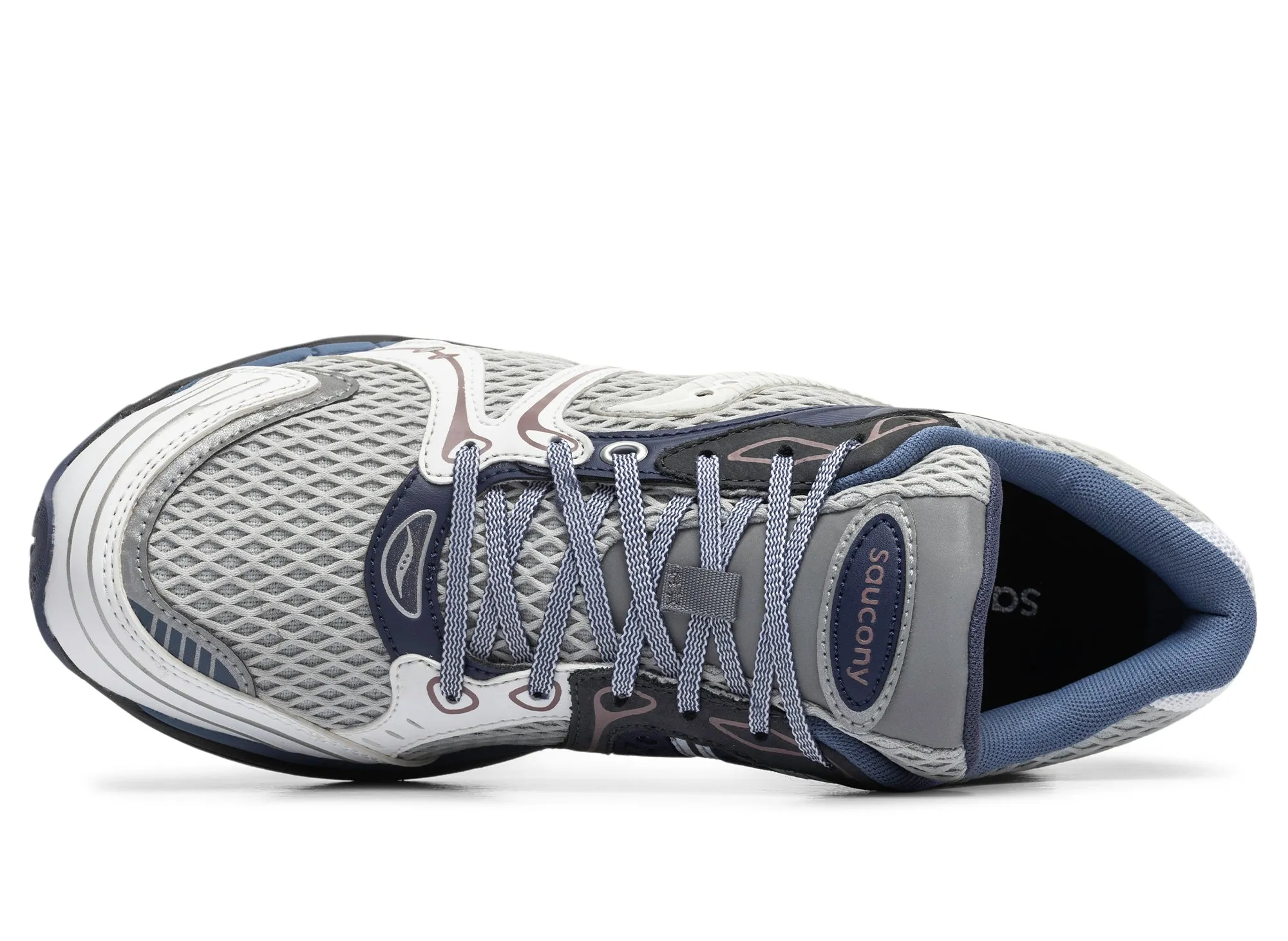 Saucony Progrid Triumph 4 logo - sequined shoes joint flexibility running shoe improvement