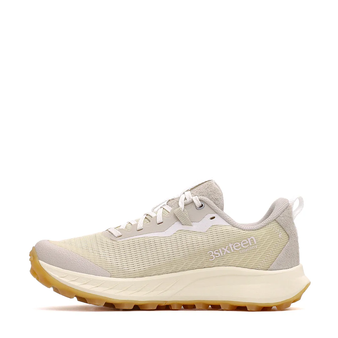 Saucony x 3sixteen Men Peregrine 15 Gesso S21015-300 BreathableMesh Rollbar technology