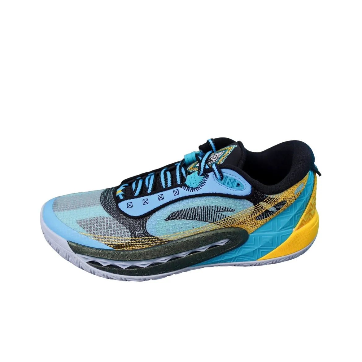 Anta Shock Wave 6 - Blue WaterResistantCoating Multi Layer Midsole