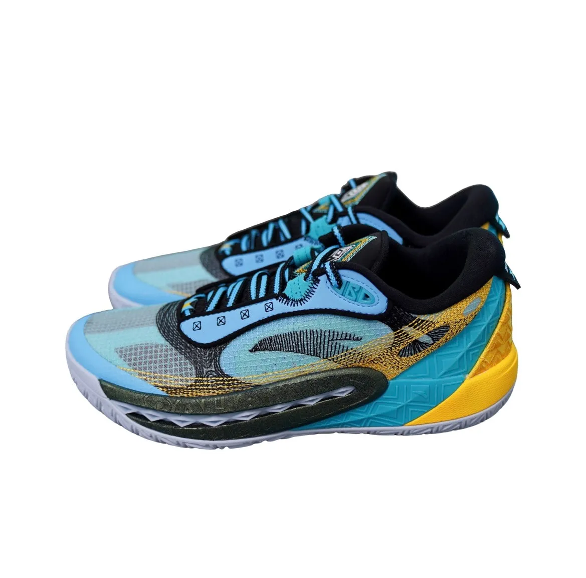 Sneakers Easy On Off TPUOutsole Anta Shock Wave 6 - Blue