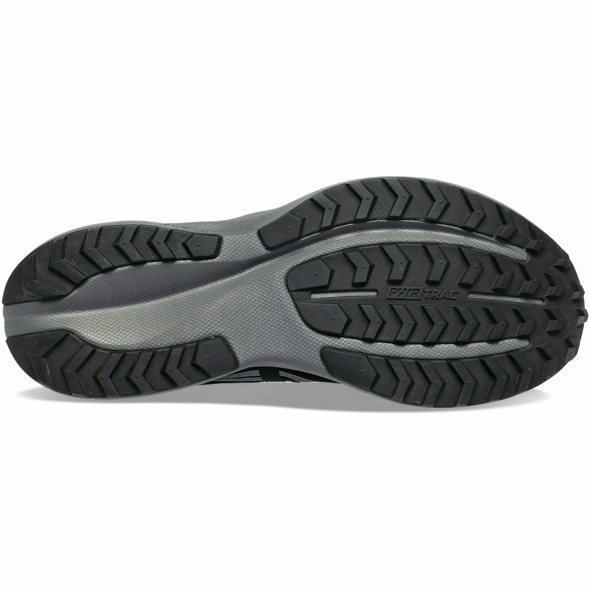 Biomechanical Flex Zones Training days Saucony Ride 15 TR GORE-TEX Mens Trail Running Shoes - Black