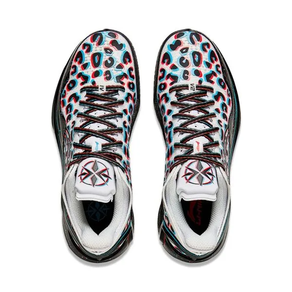 Non Slip Footbed Li-Ning Liren 4 V2 Low - 3D Fragmented Shadows