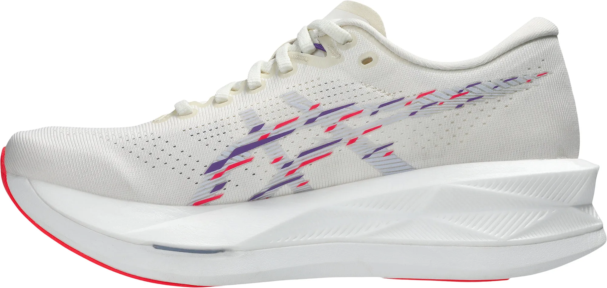 Heel Stabilization Tech Asics SonicBlast Womens Running Shoes - White