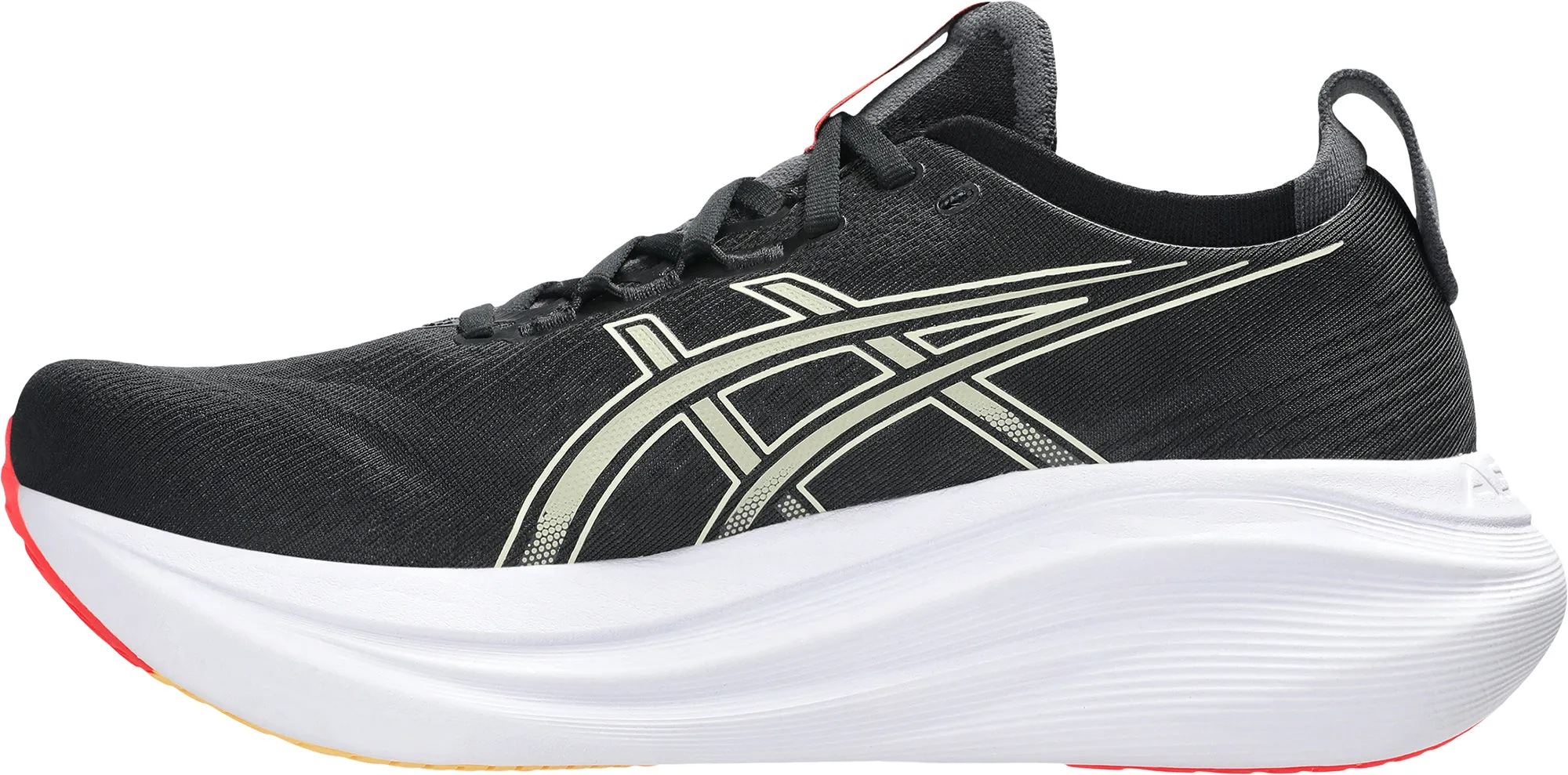 Asics Gel Nimbus 27 Mens Running Shoes - Black Distance Tracking