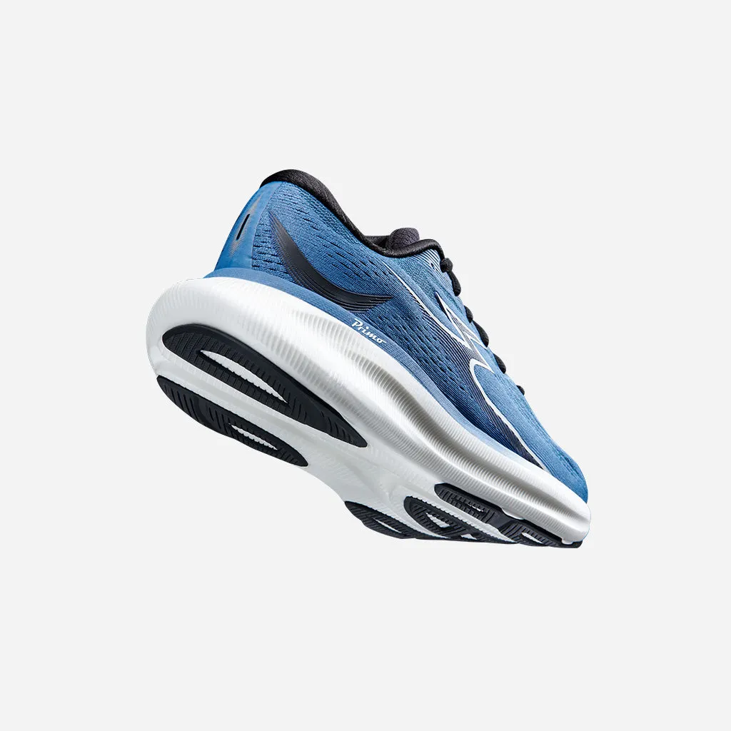 361-ELEOS: Denim/White Impact absorption arch - support sole shoes