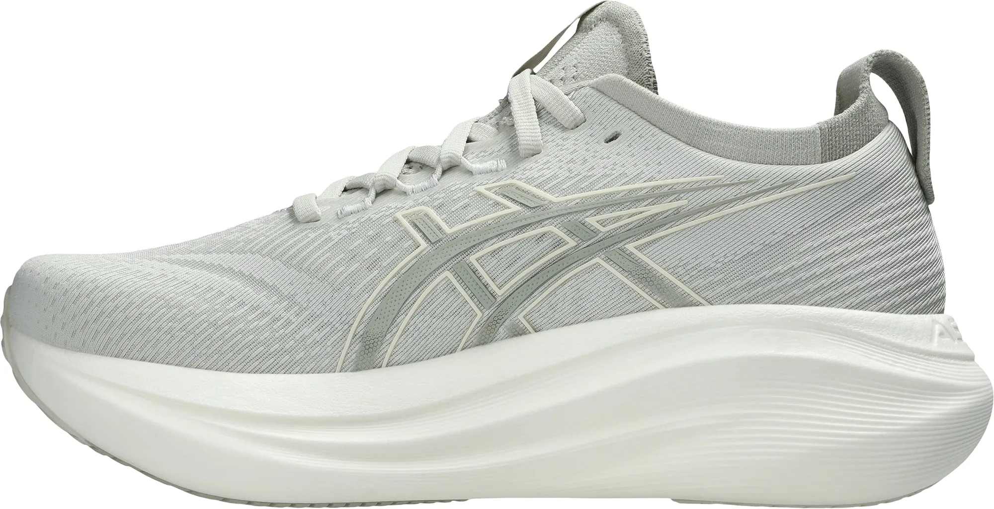 Asics Gel Nimbus 27 Womens Running Shoes - Grey Compression Molded Insole