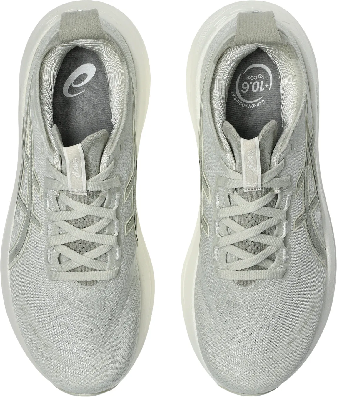 high - performance footwear Asics Gel Nimbus 27 Womens Running Shoes - Grey