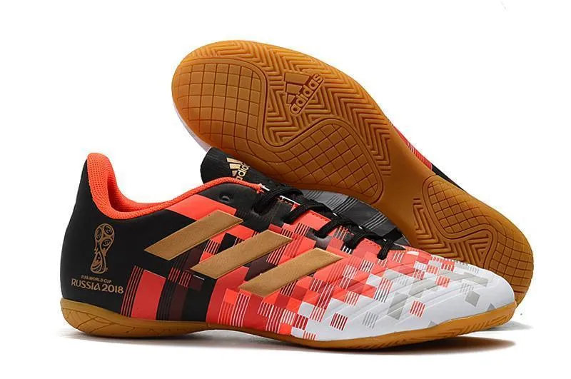 New Adidas Predator Tango 18.3 TF Soccer Cleats Shoes White Black Orange Daily Training Ground Pressure