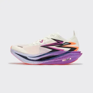 FLAME 4: Egret / Neon Purplevine adult style safety - design shoes
