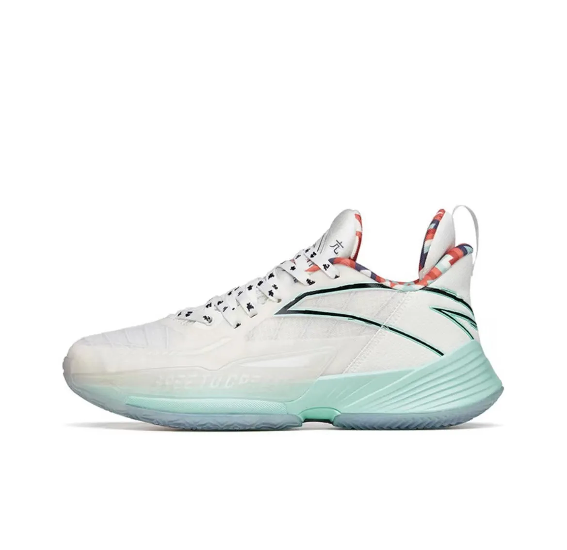 Enhanced Heel Lock Heat Dissipation Tech Anta Light Crazy 3 - Dragon looking up