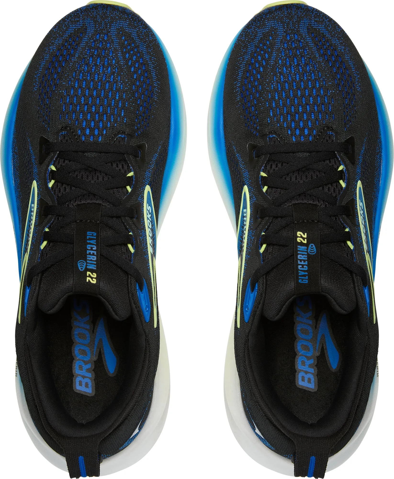 Total Flex Brooks Glycerin 22 WIDE FIT Mens Running Shoes - Black