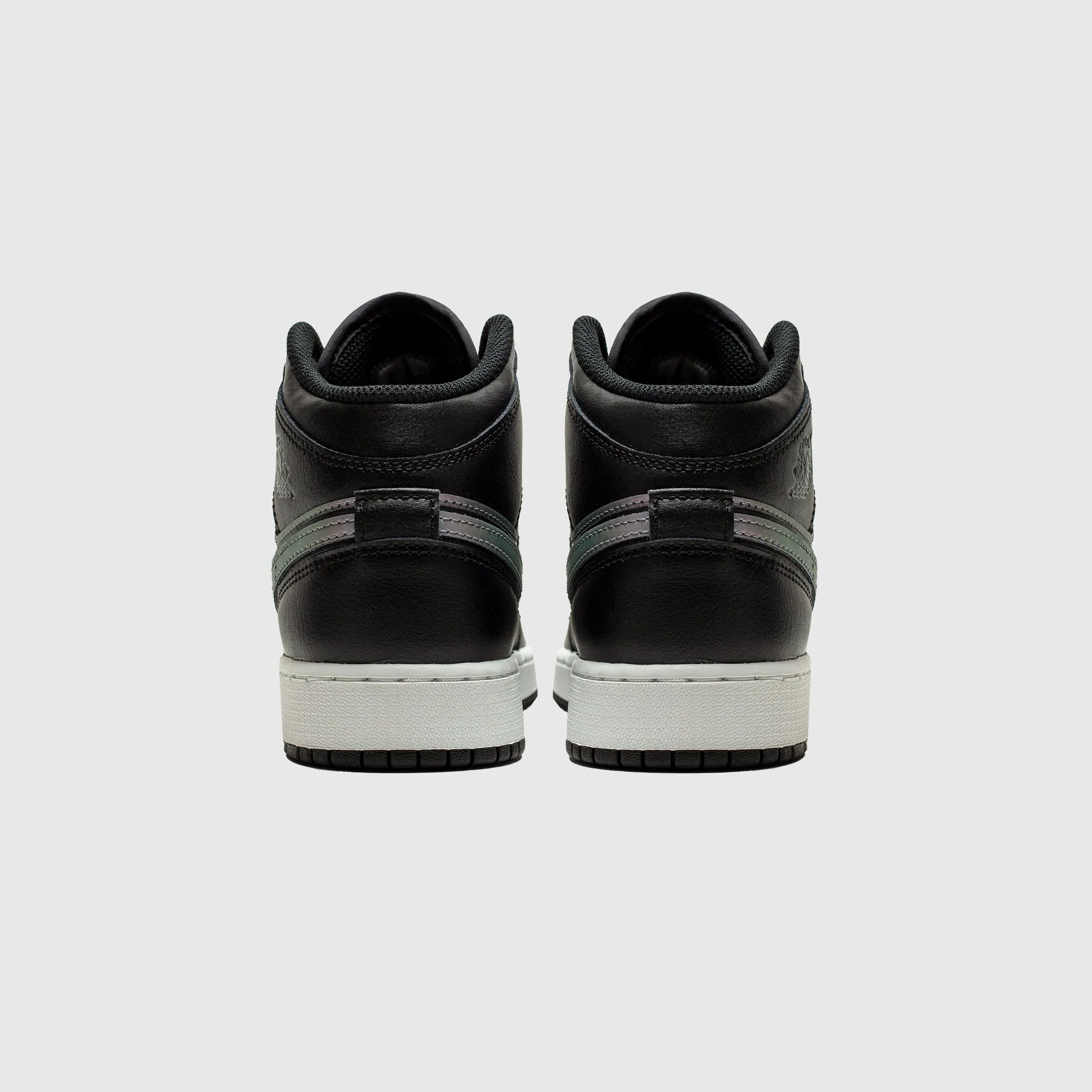 AIR JORDAN 1 MID SE BG (GS) "BLACK" Arch Support Standing Workers Comfort Grip