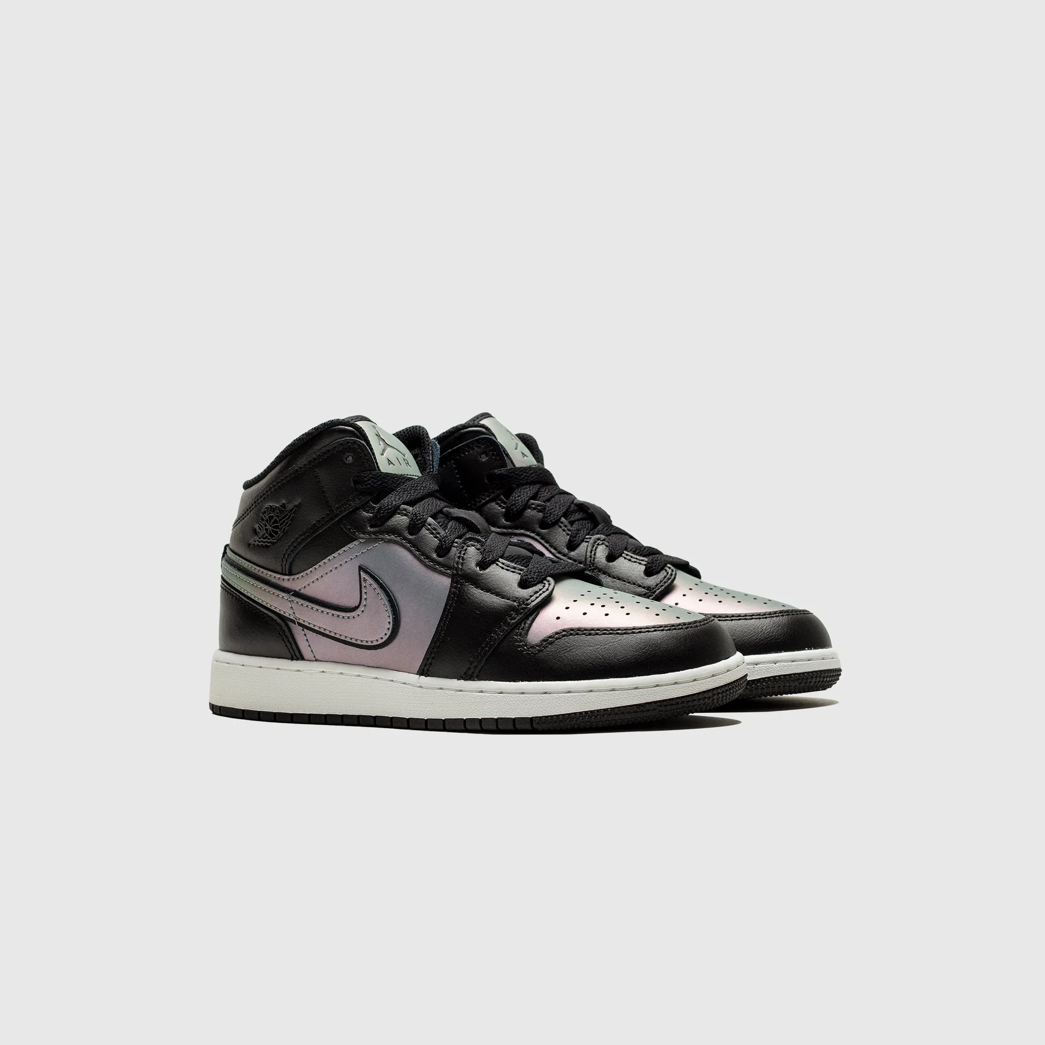AIR JORDAN 1 MID SE BG (GS) "BLACK" Energy Core Secure