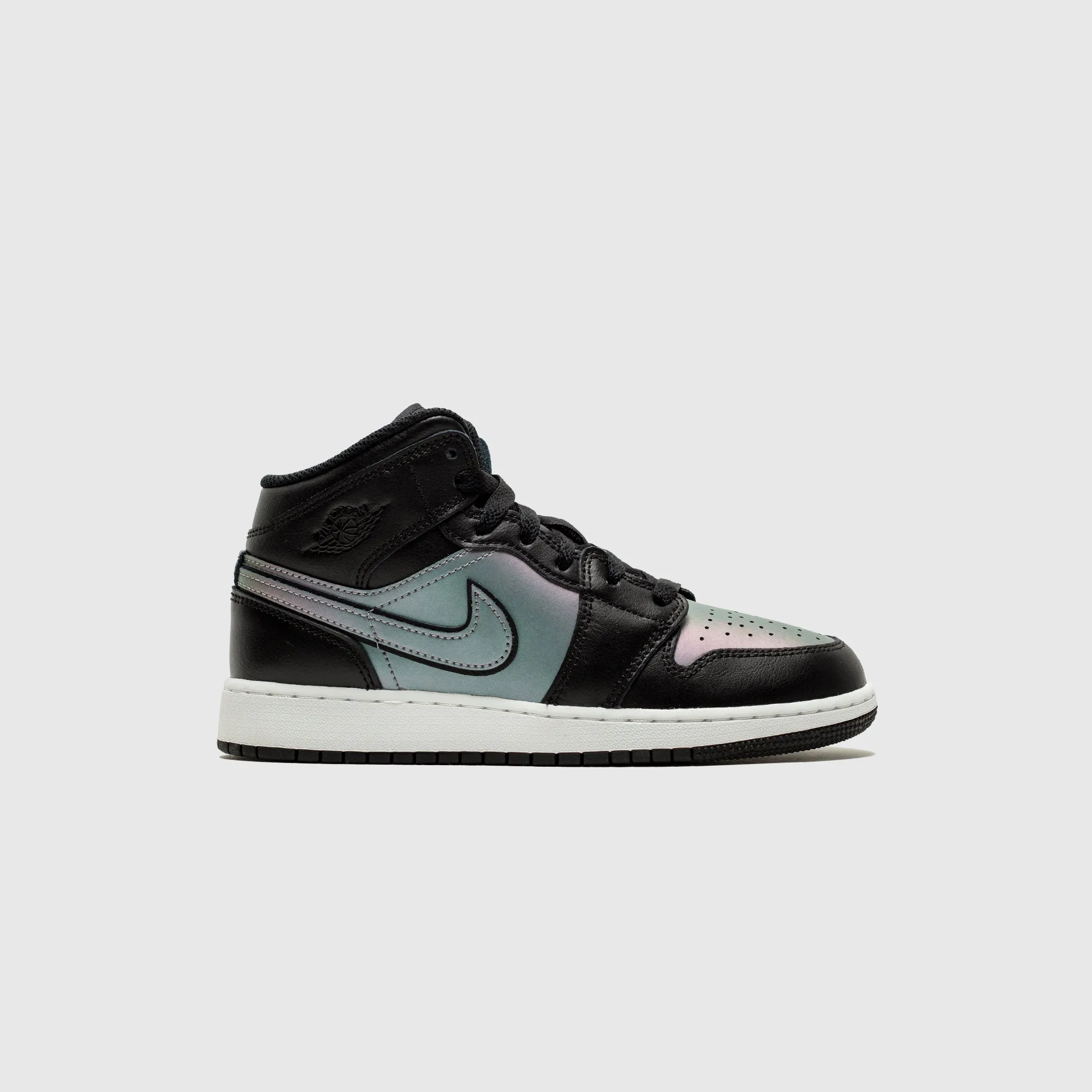 AIR JORDAN 1 MID SE BG (GS) "BLACK" Dry Base