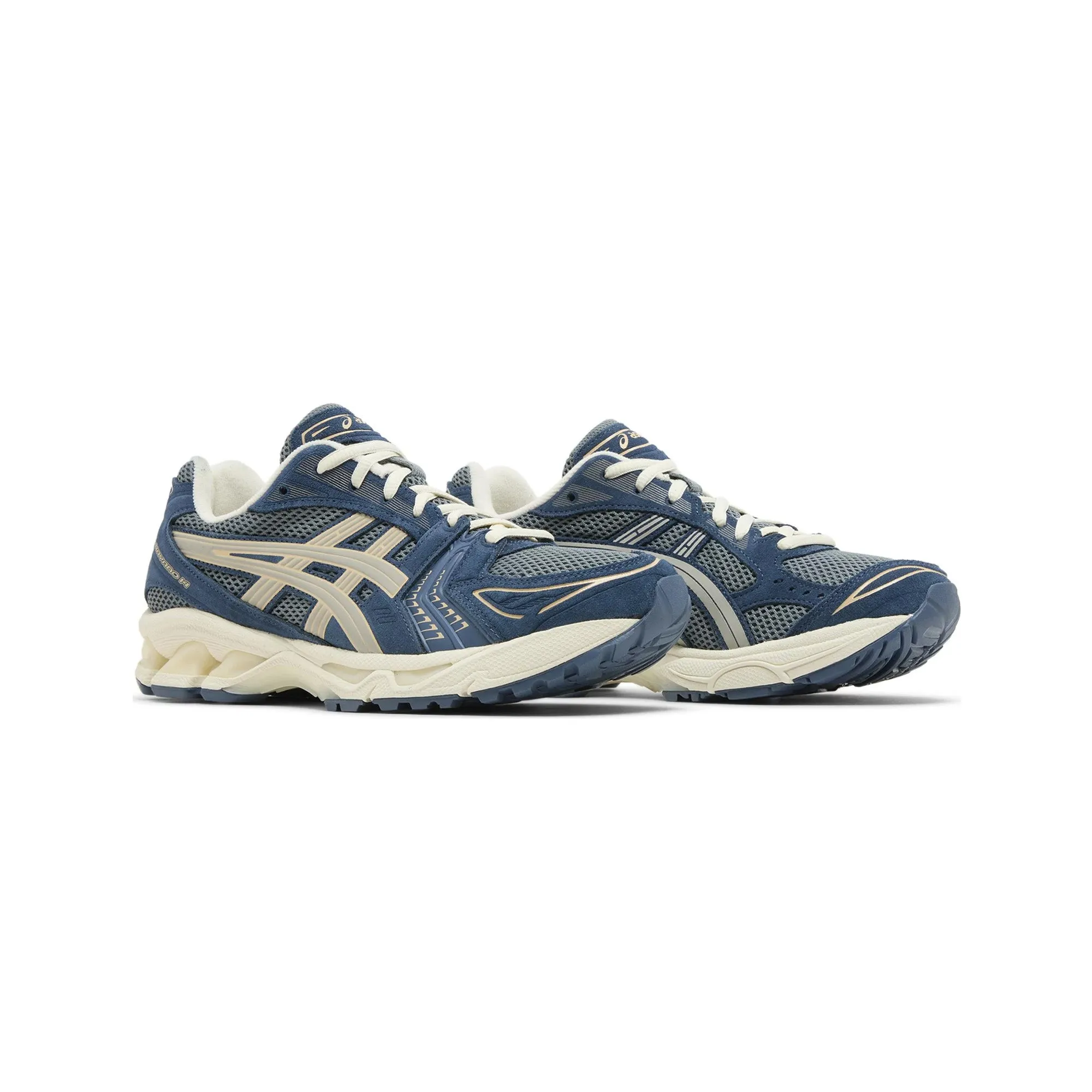 Variable Lacing Tension Firm ASICS Gel-Kayano 14 'Dark Pewter Seal Grey'