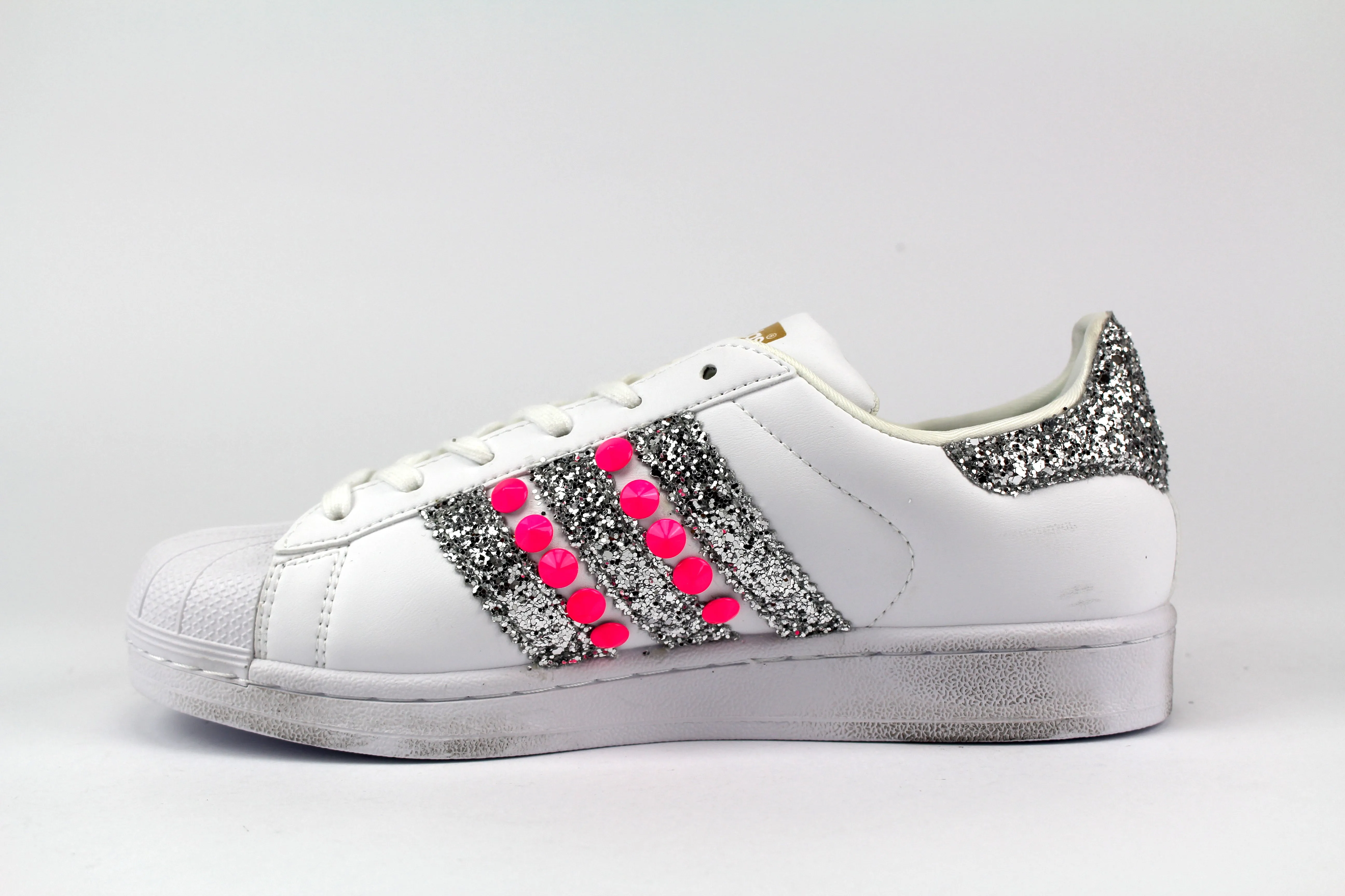 Breath Zones Adidas Superstar Pink Fluo & Silver