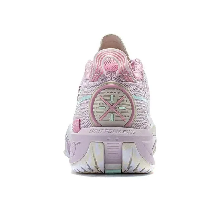 Li-Ning Wade Fission 9 - Ice Pink OdorResistant Durable rubber sole