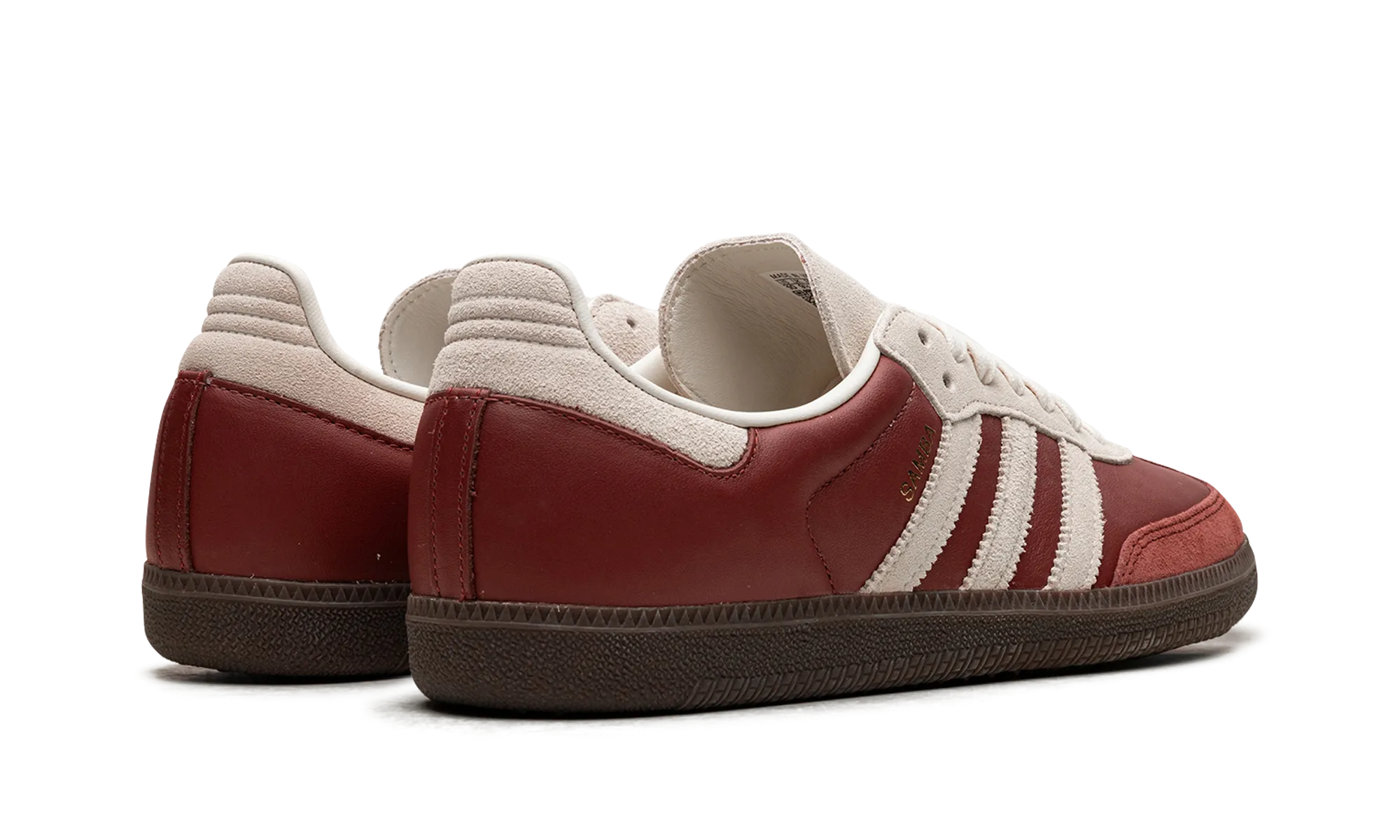 Samba OG "Preloved Ruby Cream White" Join Step Deep Black