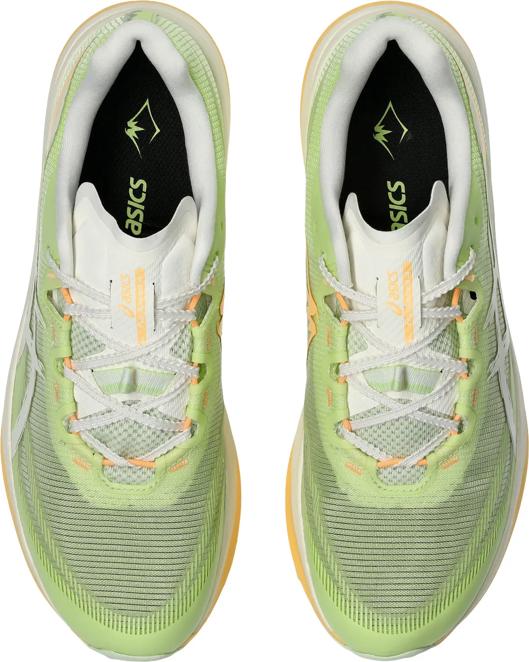 Ultra Lightweight Design Lightweight Cushion Asics Fuji Speed 4 Mens Trail Running Shoes - Green