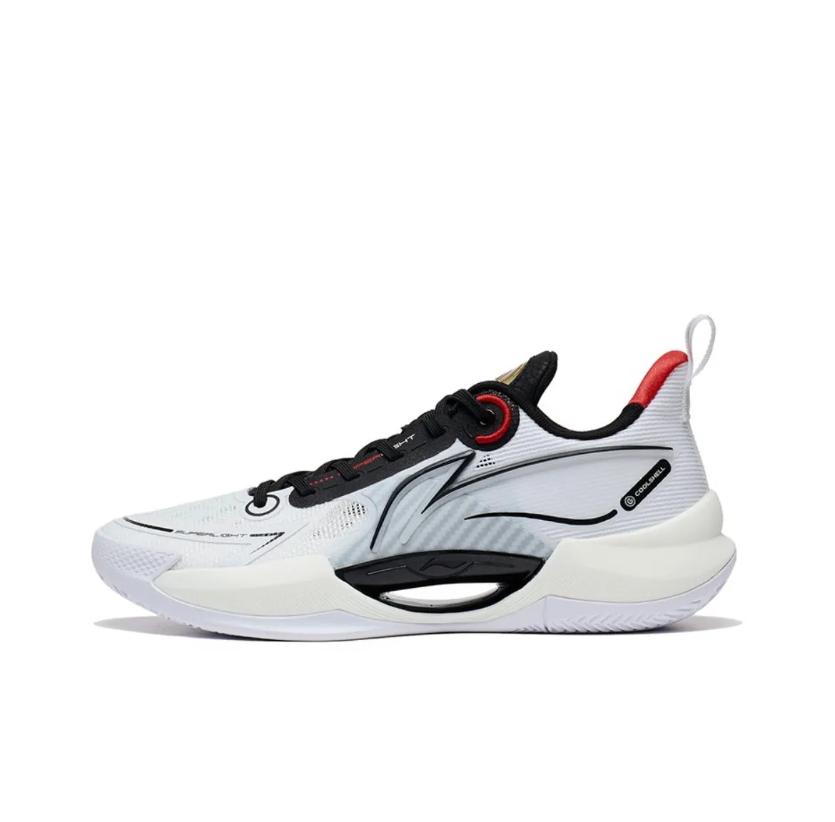 All Game Surface Hollow Structure Design Li-Ning Super Light 2022 V2 - White/Black