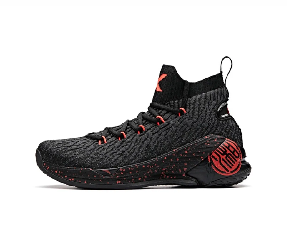 Anta Men's Klay Thompson Kt4 ??Changsha Stinky Tofu?? Multi Directional Flex Design Sock Like Collar Fit