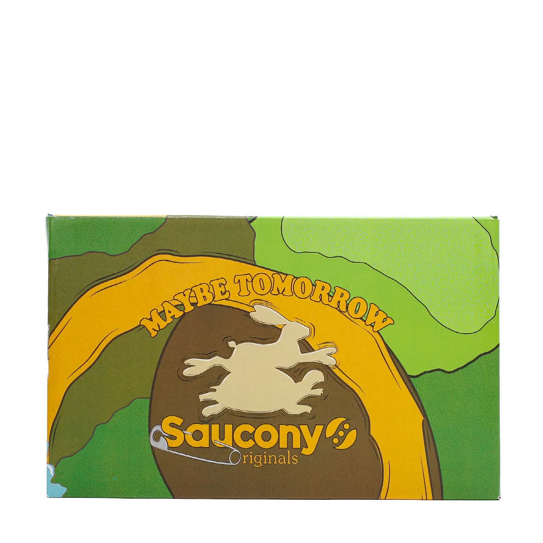 Saucony Men x Maybe Tomorrow 3D Grid Hurricane Tortoise S70682-1 Dynamic Rocker Shape