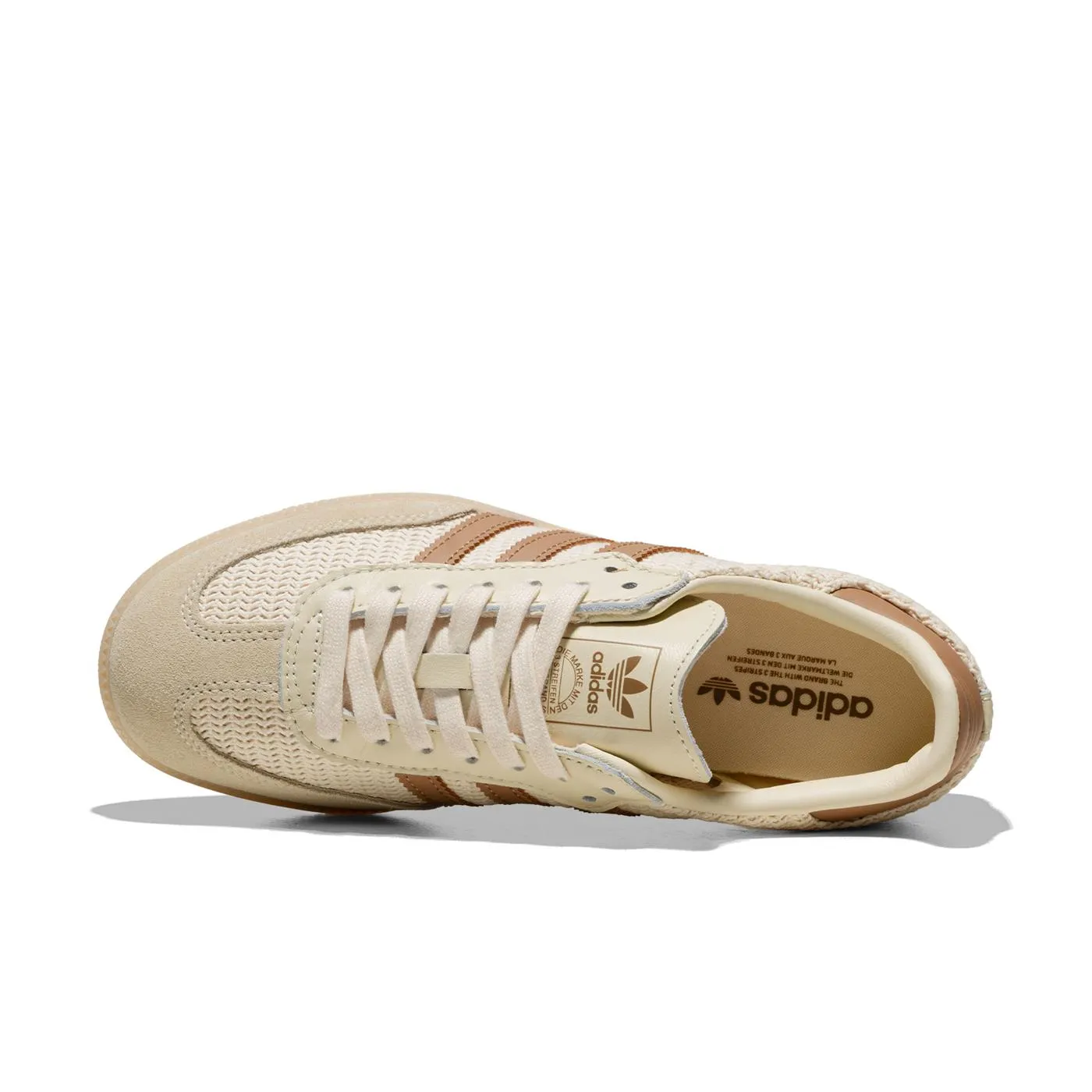 Adidas Originals Samba OG Cream White/Cardboard/Crystal Sand Airport Travel