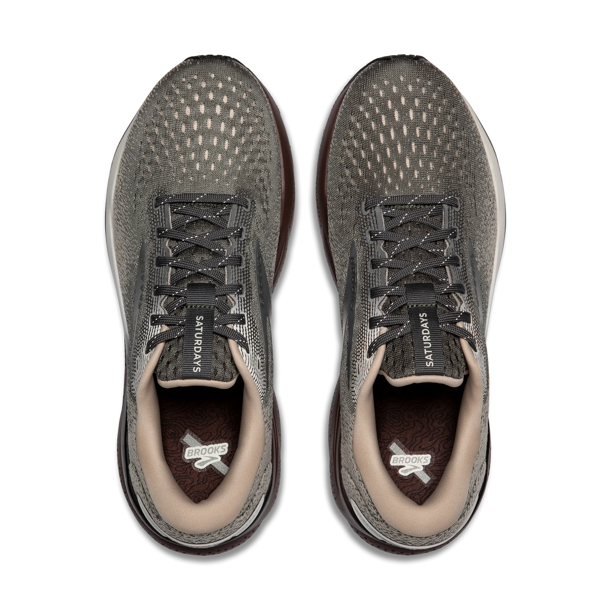 animal - themed running gear Ventilated Footbed Design Women's Saturdays x Ghost 16