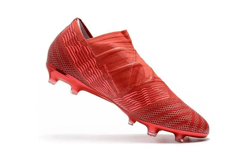 New Adidas Nemeziz FG TPU Soccer Cleats Shoes Red Full Balance