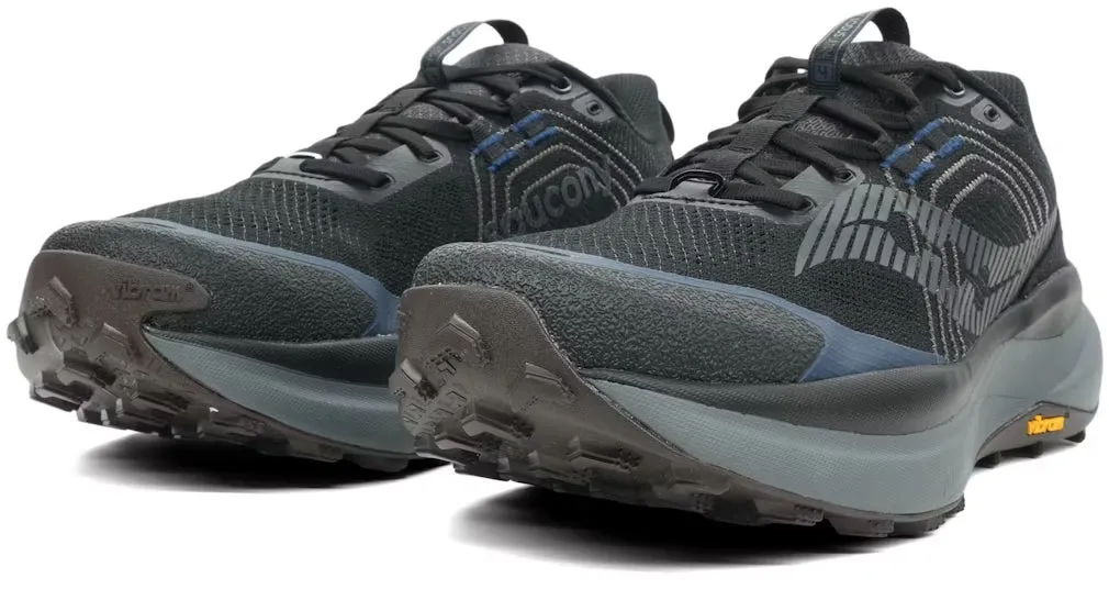 Saucony Xodus Ultra 4 Mens Trail Running Shoes - Black beginner - appropriate shoes