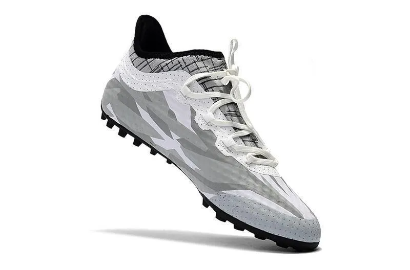 New Adidas Weave TANGO Series TF Small Grass Spike Soccer Cleats Shoes White Gray Black Speed Balance Speed Control