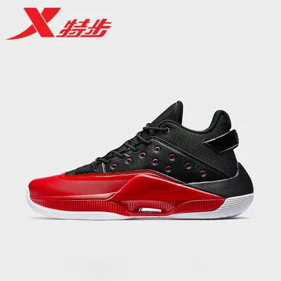 High-Speed Performance Unified Traction Pods Xtep Levitation 4 Basketball Shoes - Black/Red