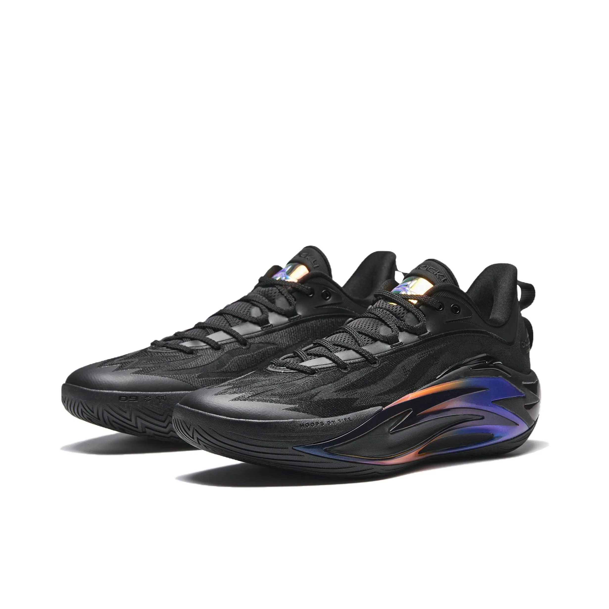 Anta Shock Wave 7 Pro - Dark Matter Lockdown Heel Counter