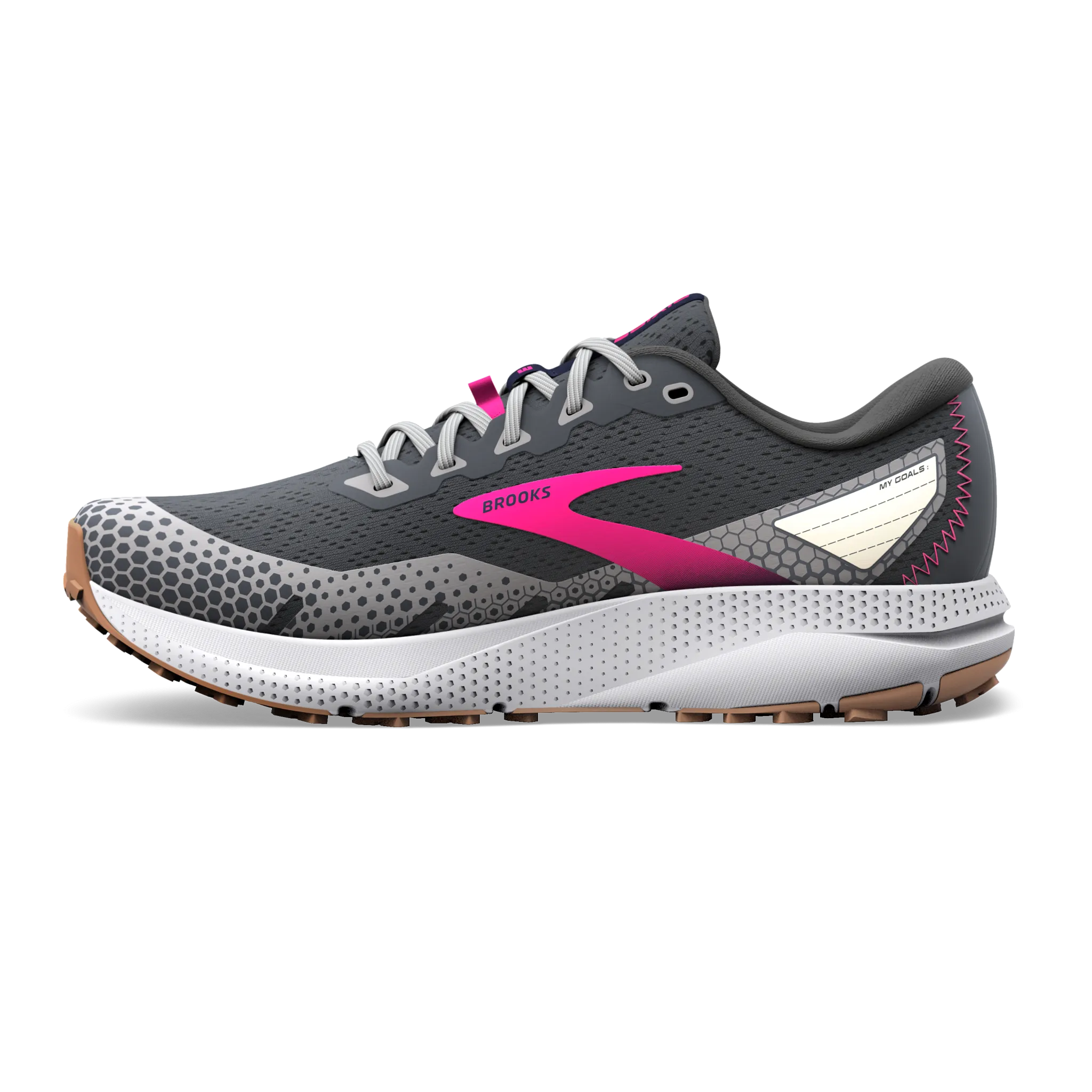 Women's Divide 3 running with a safety light bold - patterns shoes