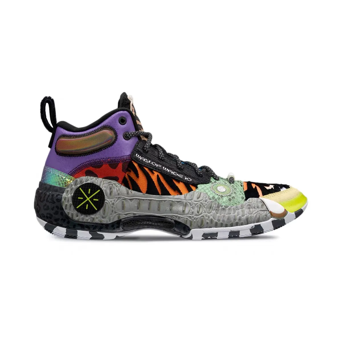 Li Ning Way of Wade 10 - Zoo Comfortable wearing Night Game