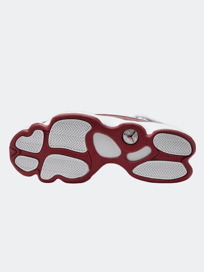 Road Long Wet Land Nike Jordan 6 Rings Men Basketball Shoes White/Red