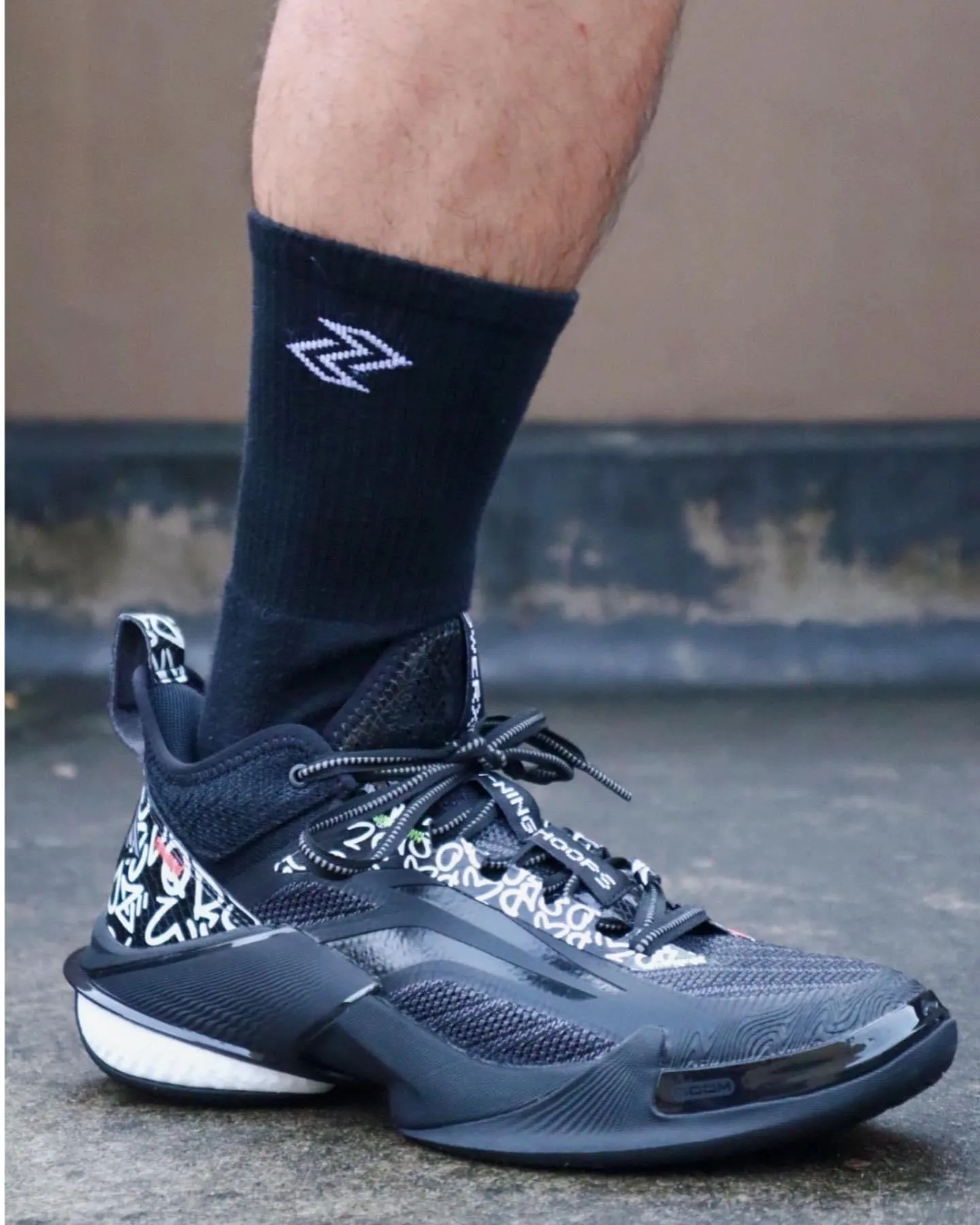 Non Slip Footbed R.J.Hampton x Li-Ning Power 10 - Black