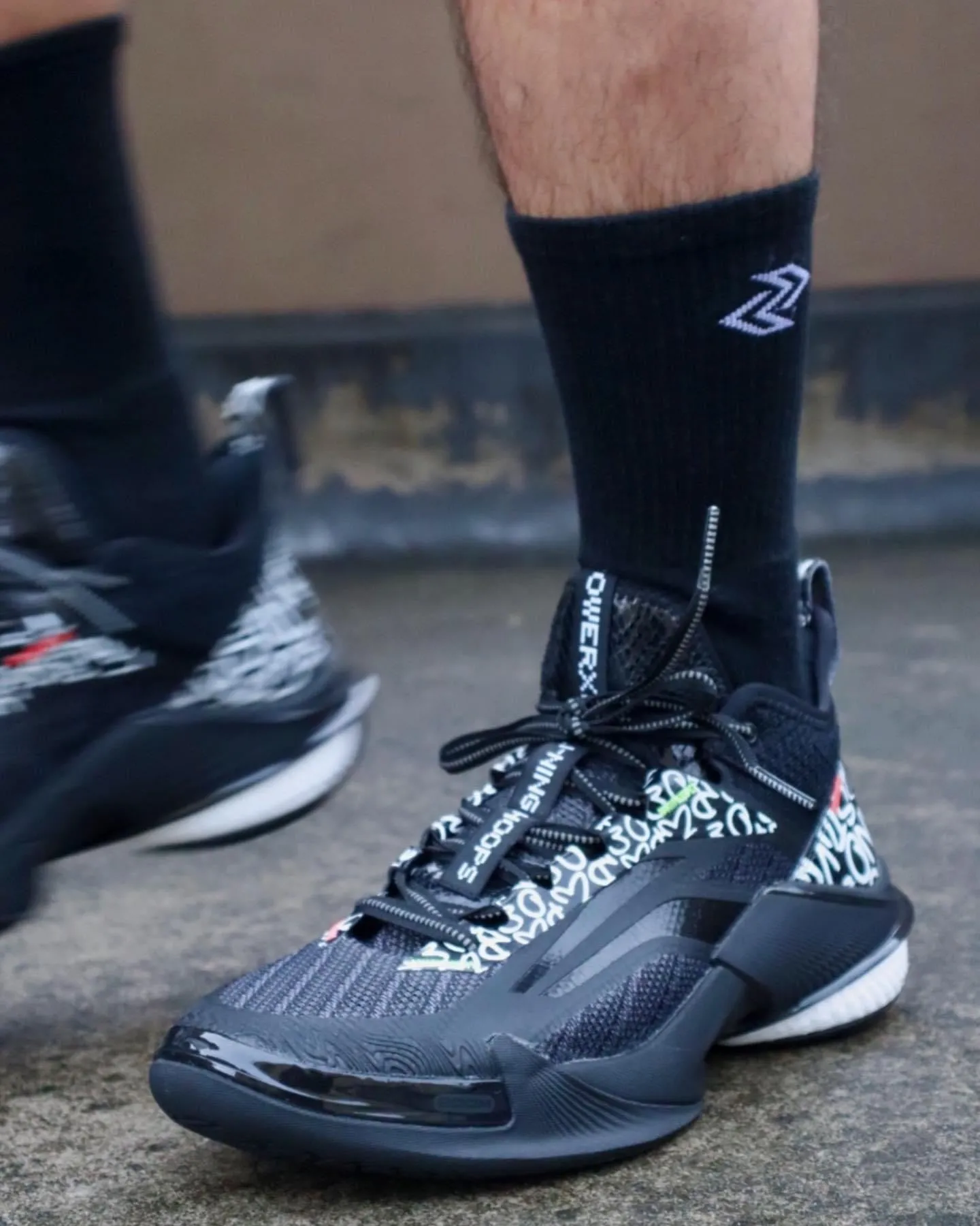 R.J.Hampton x Li-Ning Power 10 - Black Microfiber Lining