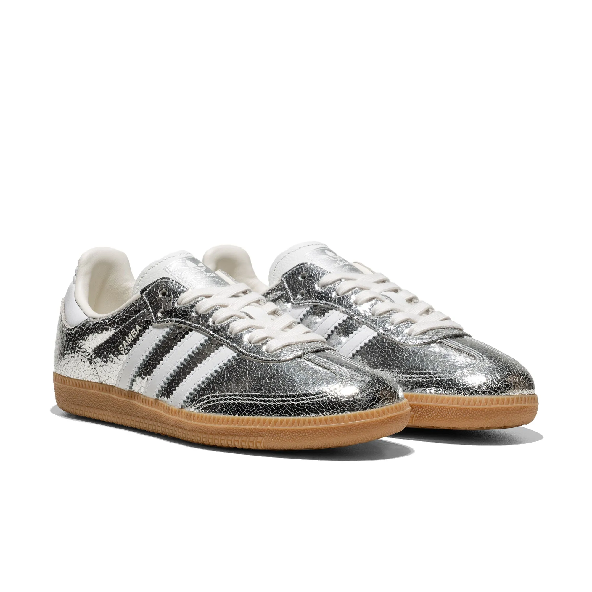 Adidas Originals Samba OG W Silver Metallic/Ftwr White/White Light   weight   design