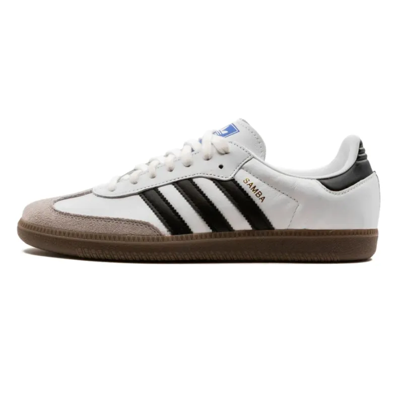 Lightweight Sole Sock Entry Adidas Samba OG Cloud White Black Gum