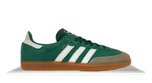 Adidas Samba Collegiate Green Gum Grey Toe Vent Zones March Step
