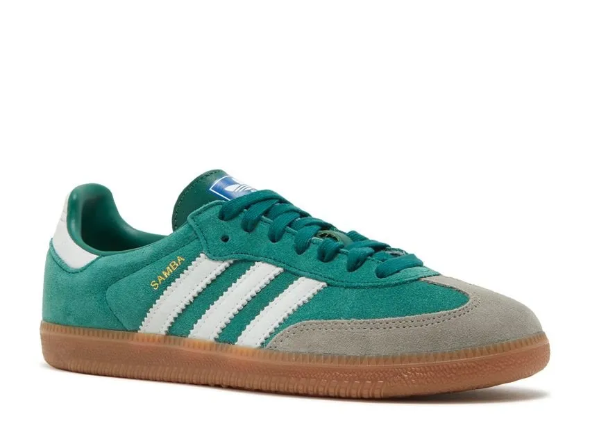 Comfort First Walk Easy Adidas Samba OG Collegiate Green Gum Grey Toe