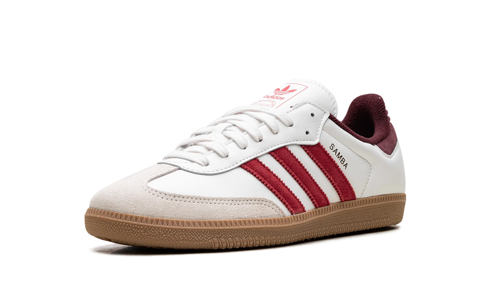 Samba OG "Core White Better Scarlet" Modern Feel Go Daily