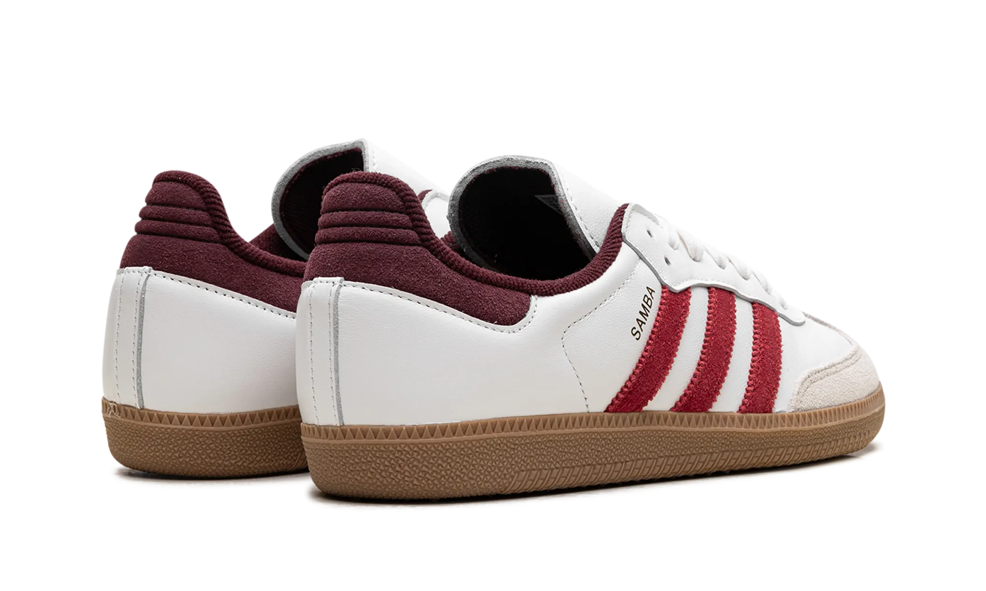 Samba OG "Core White Better Scarlet" Trendy Fit
