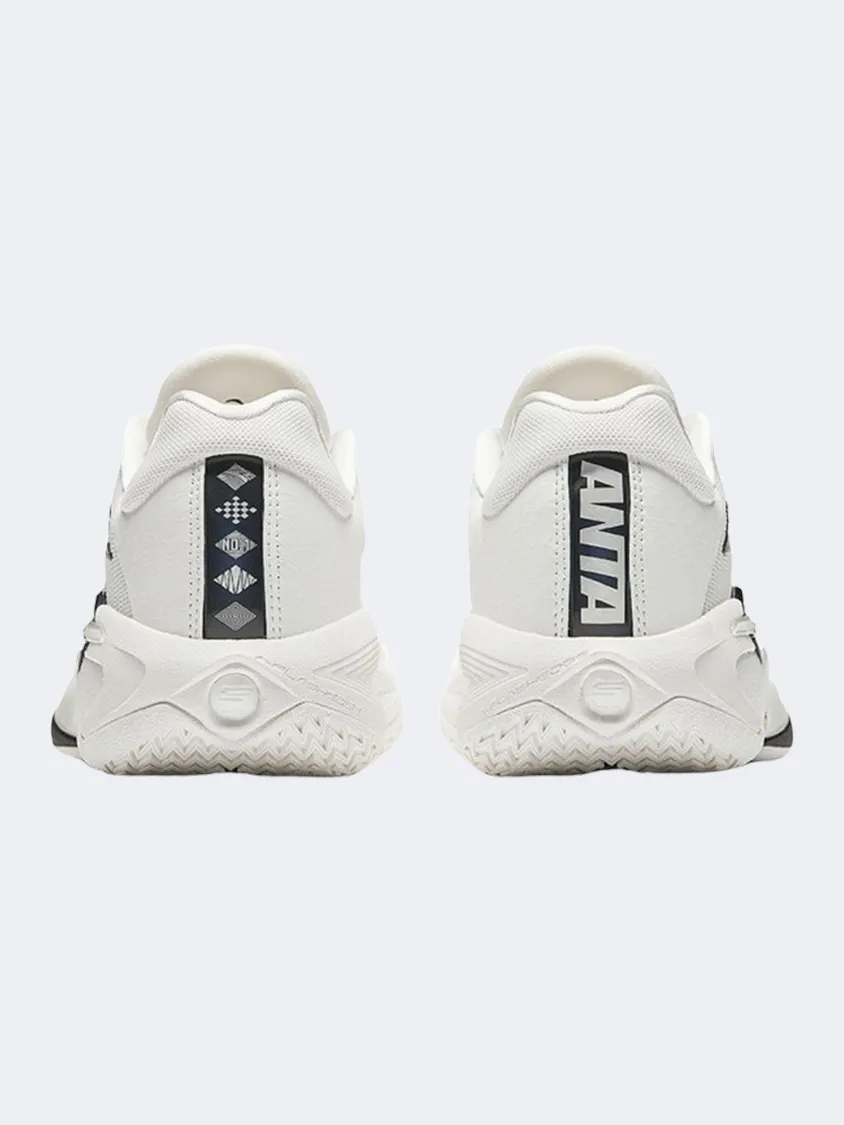 Dad Style Anta Shock The Game Furious 1 Men Basketball Shoes White/Black