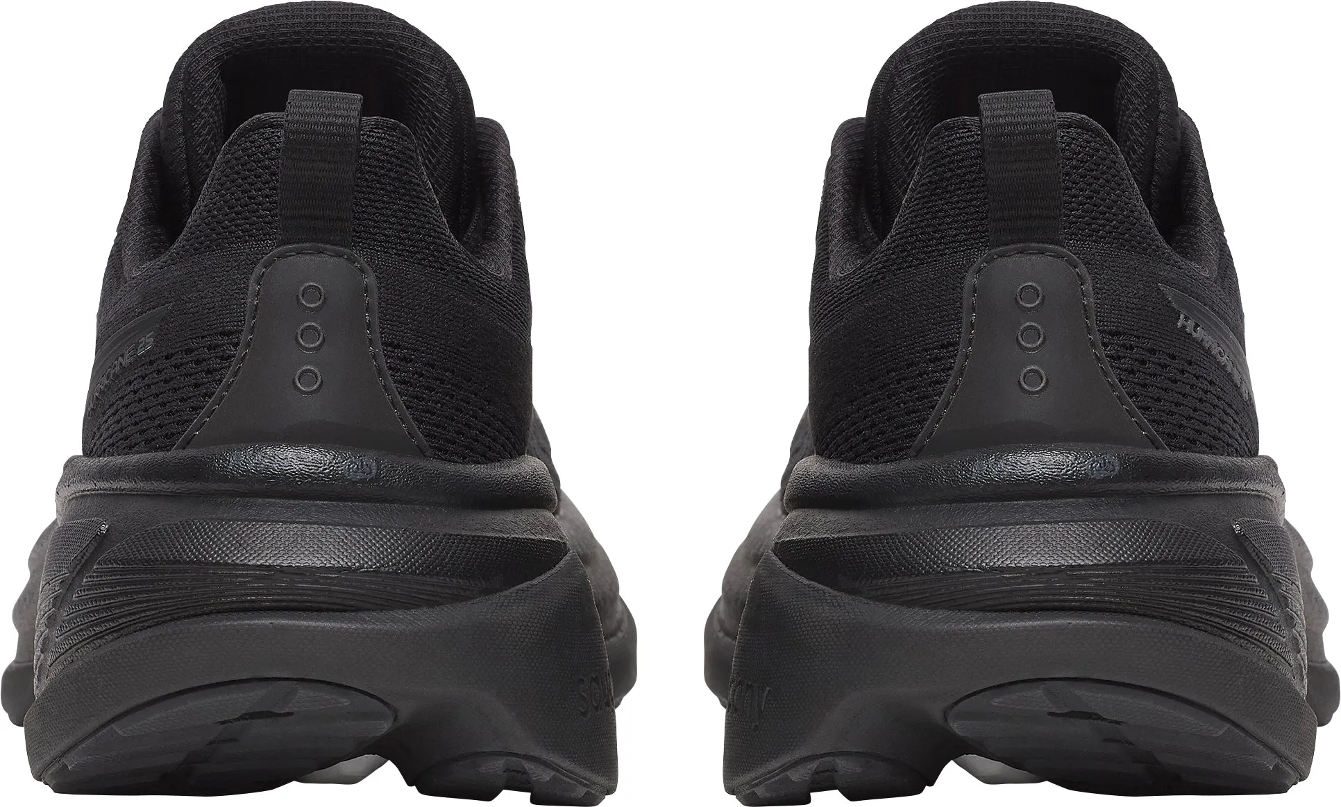 running in the afternoon shoes Easy To Clean Saucony Hurricane 25 Womens Running Shoes - Black