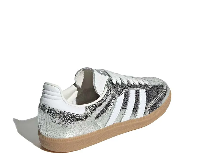 Adidas Samba OG W "Silver Metallic" Street Style Sleek Vibe