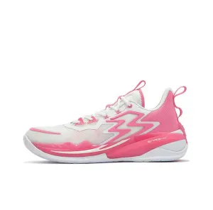 361?? Big3 3.0 - White/Pink Lockdown Heel Cup